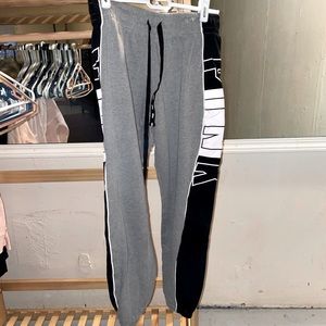 PINK Grey Joggers (Women’s Small)